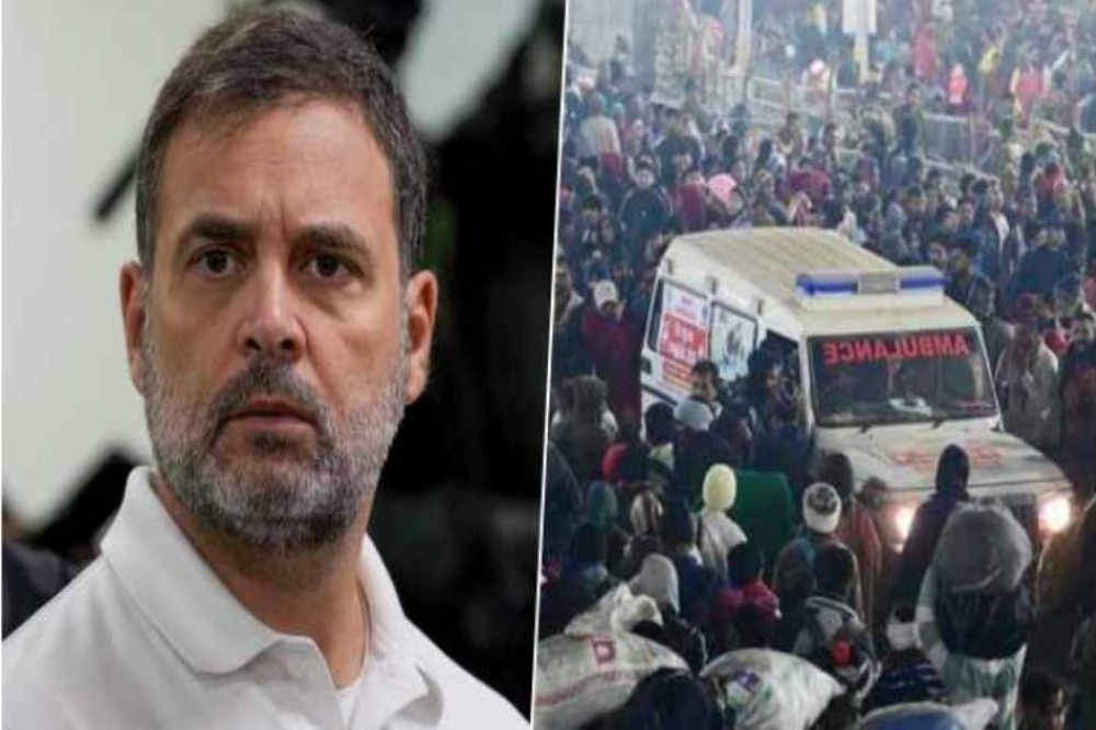 महाकुंभ मेळाव्यातील चेंगराचेंगरी अत्यंत दुखद ; राहुल गांधी यांनी योगी सरकारला धारेवर धरले 